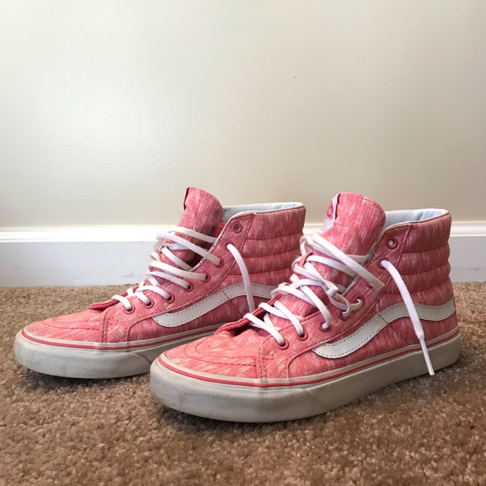 Pink Hightop Vans